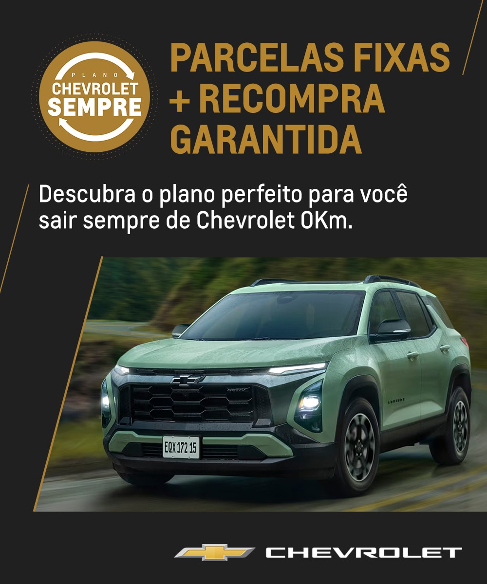 Conheça o plano Chevrolet Sempre da meronorte londrina e saia de carro 0km